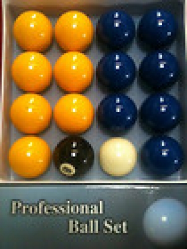  Value Blue and Yellow Pool Balls (2