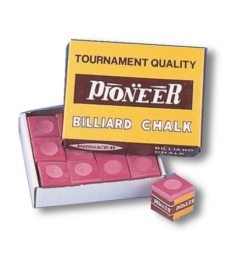 Pioneer Chalk (red, dozen cubes)