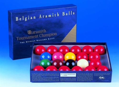 Aramith Tournament Champion Snooker Balls (2 1/16