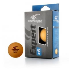 Cornilleau Expert Orange Table Tennis Balls - 6