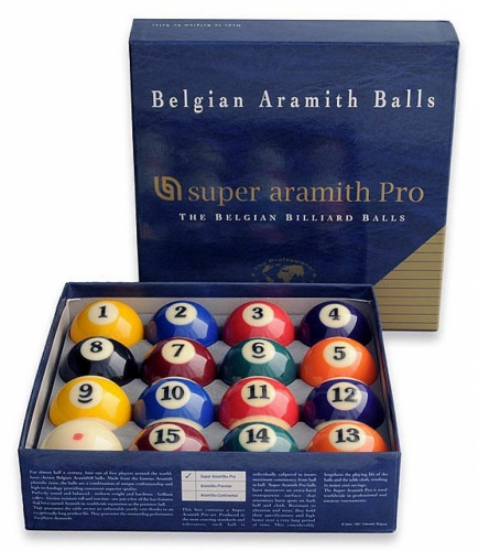 Aramith Super Pro American Pool Balls