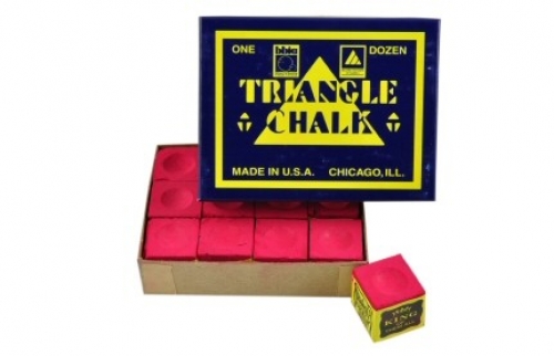 Tweeten Triangle chalk (dozen cubes, red)